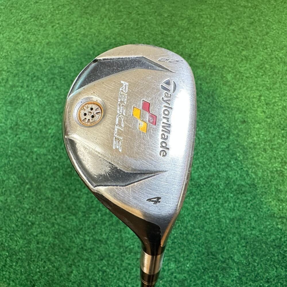 TaylorMade 2009 Rescue 4 Hybrid 22° 4HY RH M Flex (Senior) Graphite Shaft 39.5"